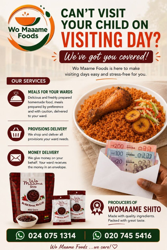 Wo Maame Foods visiting day support service